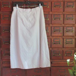 Nubby Gray Wrap Skirt W28